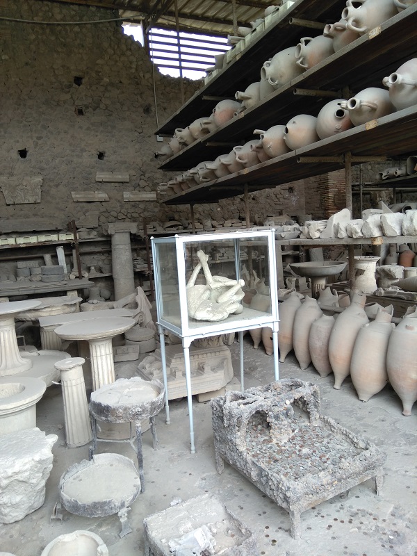 Relics at Pompeii